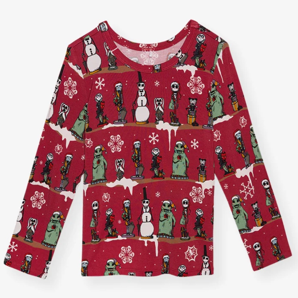 NWT Posh Peanut Disney The Night Before Christmas Folly and Fright L/S Shirt 5-6